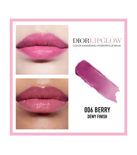 dior lip balm clear lid|Dior lip balm berry.